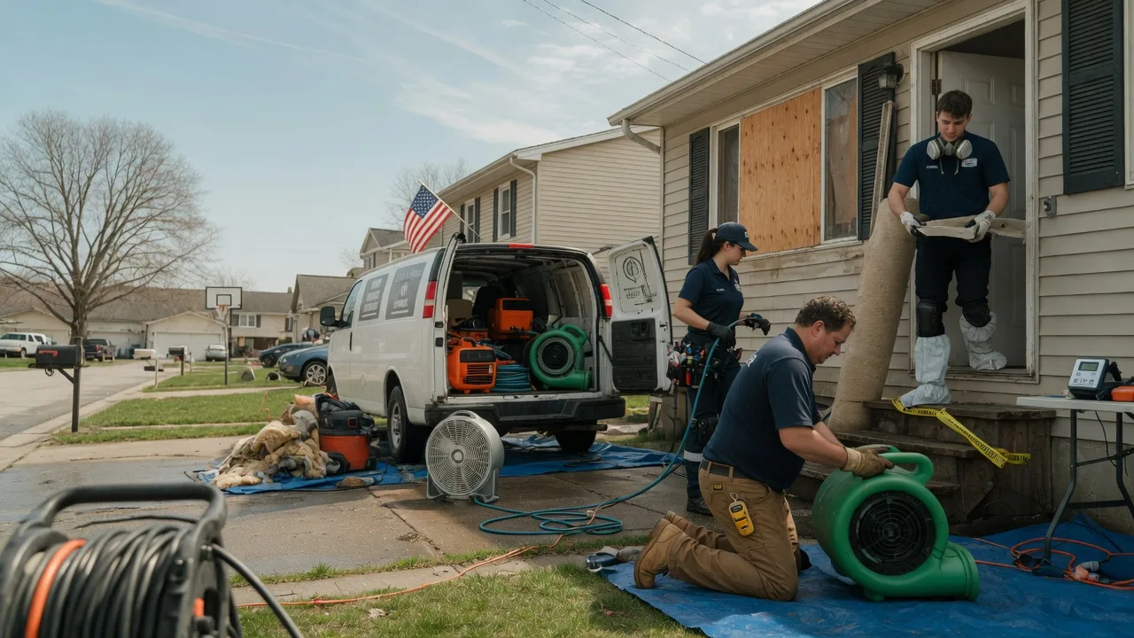 Water Damage Restoration in Grafton, ND near me